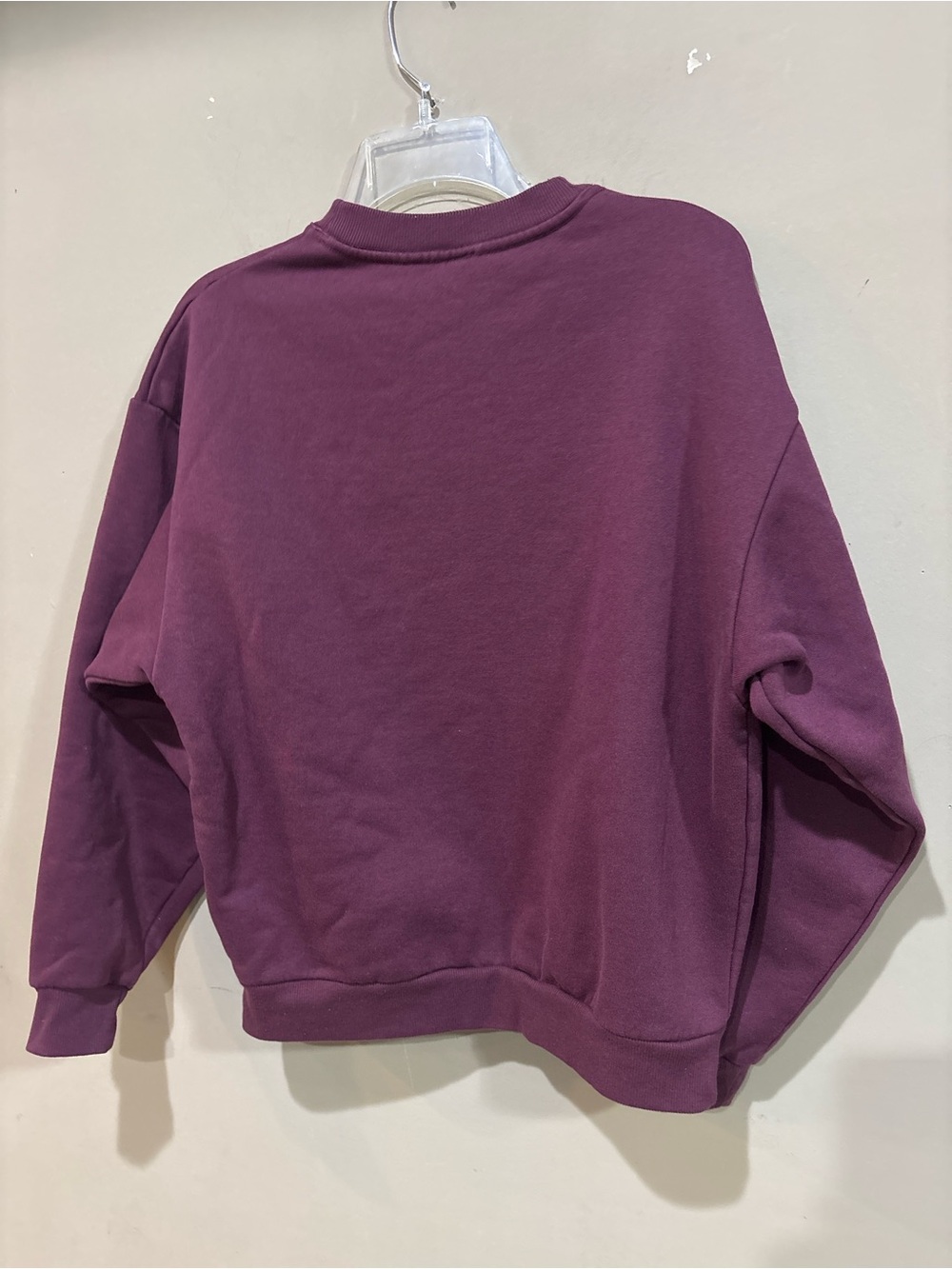 Alo Yoga Accolade Crewneck Sweatshirt Burgundy Size Small - Picture 4 of 7